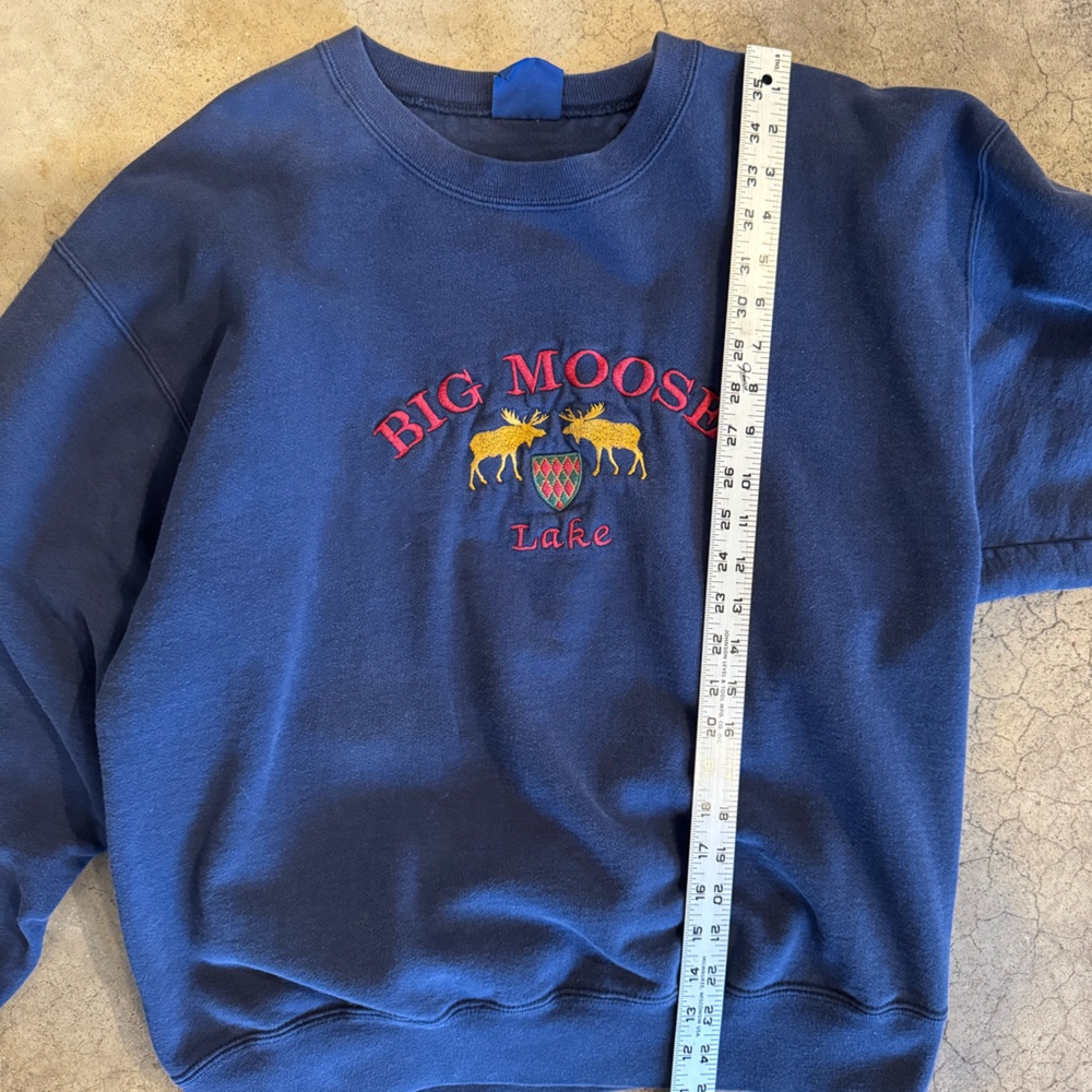 Vintage Crewneck Big Moose Lake - Picture 4 of 6